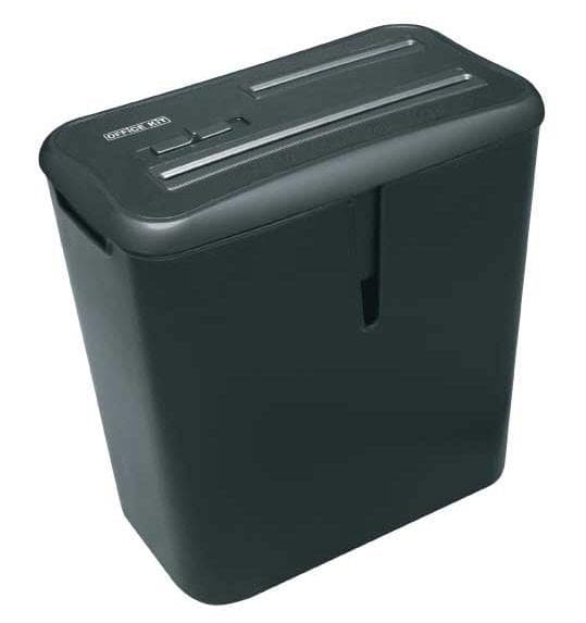 Шредер Office Kit S35 (секр.P-4) фрагменты 9 лист. 14 л, пл.карты/CD