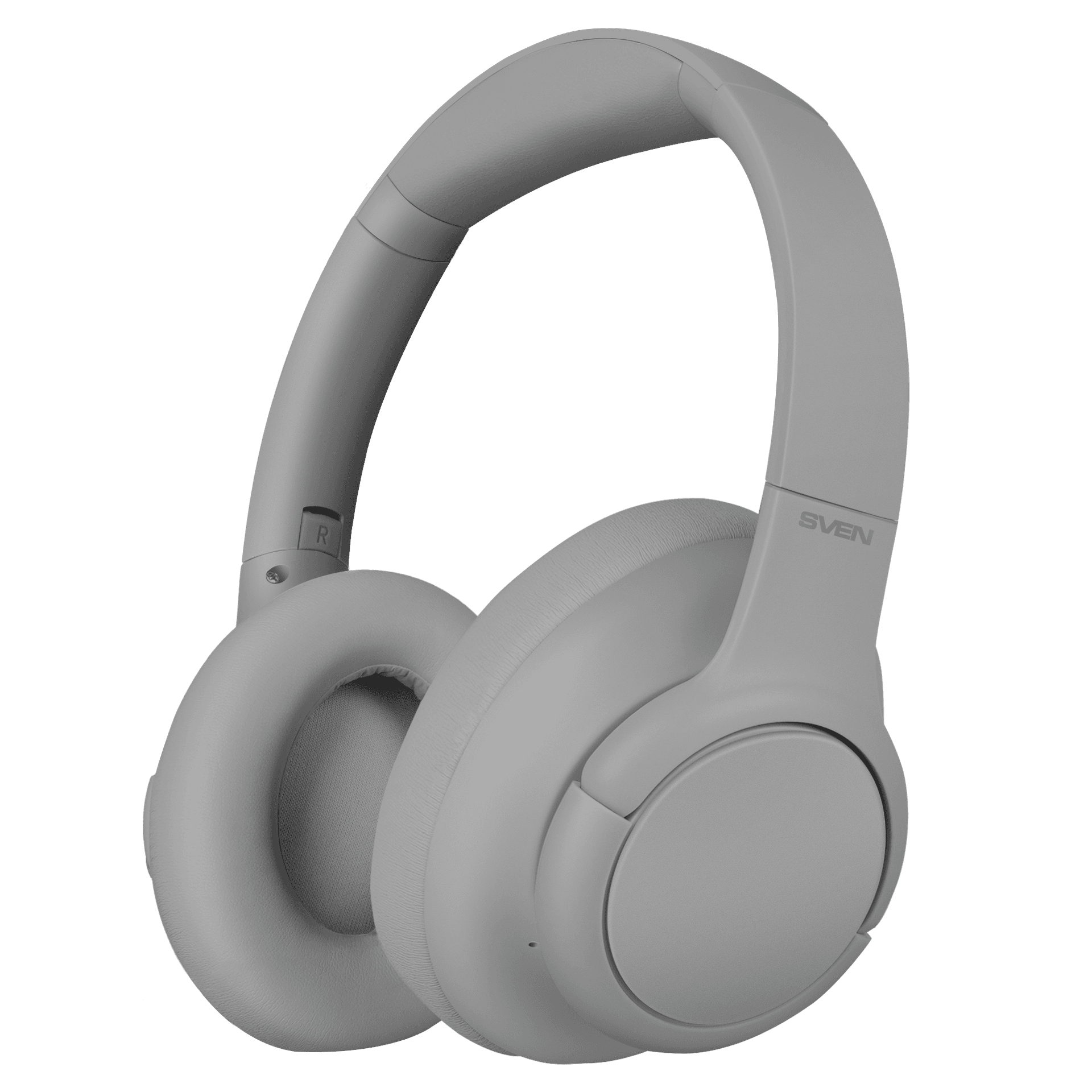 Беспроводные стереонаушники с микрофоном SVEN AP-B800MV, серый (Bluetooth, hybrid ANC, APP, 4 mics 500mAh)