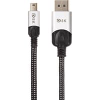 Vcom Кабель-переходник Mini DisplayPort M - Display Port M 1.4V 3м VCOM CG685-3M - фото 7