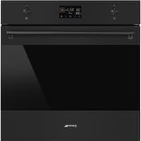 Духовой шкаф Smeg/ Духовой шкаф Smeg, 11 функций, СВЧ, пар, очистка паром, дисплей, сенсорное управление, термощуп, таймер, 4 стекла в дверце, полезный объем 68 л, цвет черный - фото 13