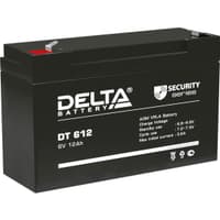 Аккумуляторная батарея Delta series DT, DT 612, voltage 6V, capacity 12Ah (discharge 20 hours) - фото 1