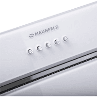 Кухонная вытяжка MAUNFELD/ Кухонная вытяжка MAUNFELD TRAPEZE 601GG, полновстраиваемая, 3 скорости, 1150 м3/ч, механическое управление, уровень шума 54 дБ, цвет белый - фото 18
