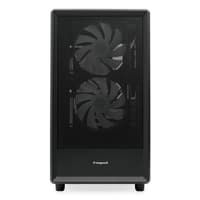 Корпус без блока питания/ Case HSPD M310, Mesh Mini-tower, Black, TG, 0.4 SPCC, 3x120mm ARGB (Orbis F1) mATX, mITX 180/280/160mm 1x2.5", 1x3.5", 4xPCI 2xUSB-A 3.0 452x277x418mm - фото 8
