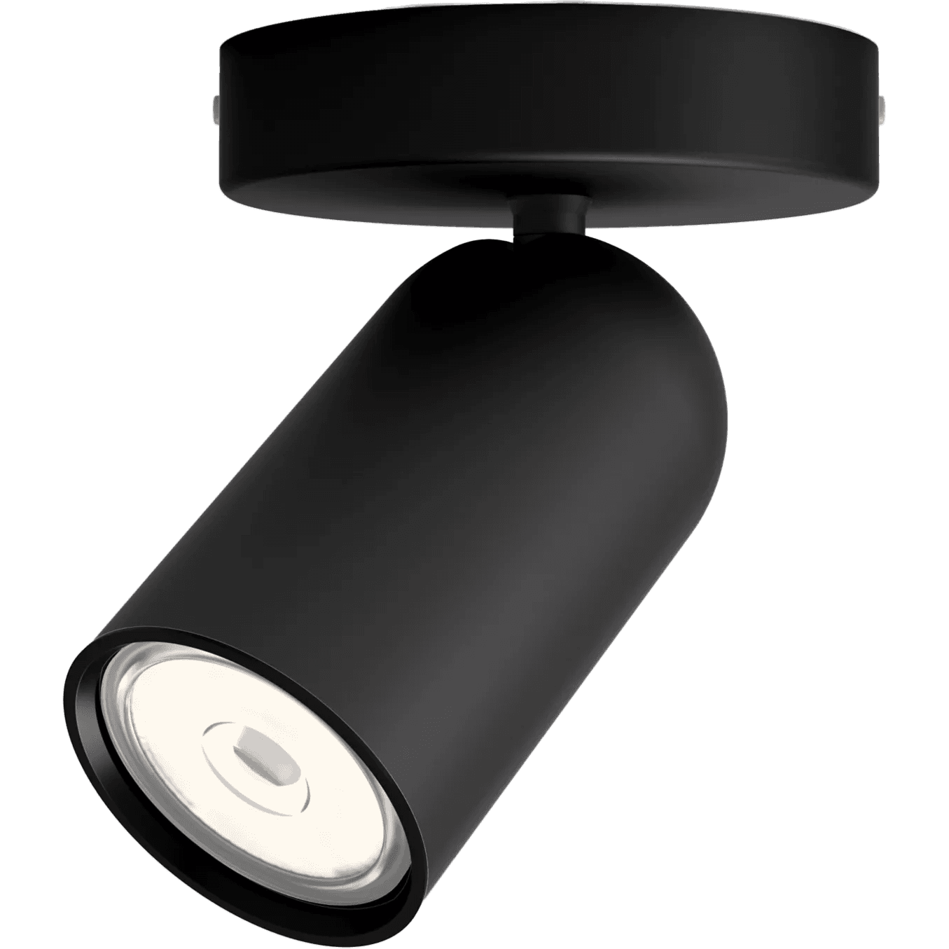 Потолочный светильник Philips/ Потолочный светильник PONGEE single spot black 1xNW 230V (лампы в комплект не входят)