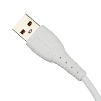 Кабель/ Кабель GoPower GP07T USB (m)-Type-C (m) 1.0м 2.4A силикон белый (1/200/800) - фото 4