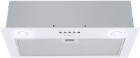 ВЫТЯЖКА MAUNFELD CROSBY SINGL 60 WHITE/ Полновстраиваемая, 60см, 850 м3, кнопочное управление, LED, площадь кухни до 30м2, опция: угольный фильтр CF140C-2шт, белая - фото 3