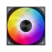Кулер для процессора/ CPU Cooler JONSBO CA40 ARGB (225W, 4-pin PWM, 157mm, Al/Cu, 4x6mm, ARGB, 1x120mm, 69.61CFM, 32.6dBA, 1800RPM, S: 1851/1700/1200/115X, AM4/AM5 Black) - фото 9