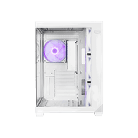 Корпус без блока питания/ Case PCCooler C3T700 ARGB WH, Midi-Tower, TG, 4x120mm ARGB, 1xUSB-A 3.0 + 1xUSB-A 2.0 + 1xUSB-C, ATX, mATX, mITX White - фото 8