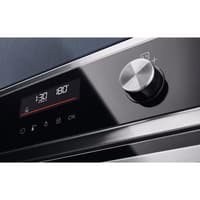 Встраиваемый духовой шкаф ELECTROLUX/ Электрический духовой шкаф с конвекцией, объем 65 л, утапливаемые переключатели, 9 режимов, автопрограммы, очистка пиролитическая, 3 стекла в дверце, направляющие проволочные + телескопические (1 уровень) - фото 9