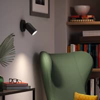 Потолочный светильник Philips PONGEE single spot black 1xNW 230V (лампы в комплект не входят) - фото 5