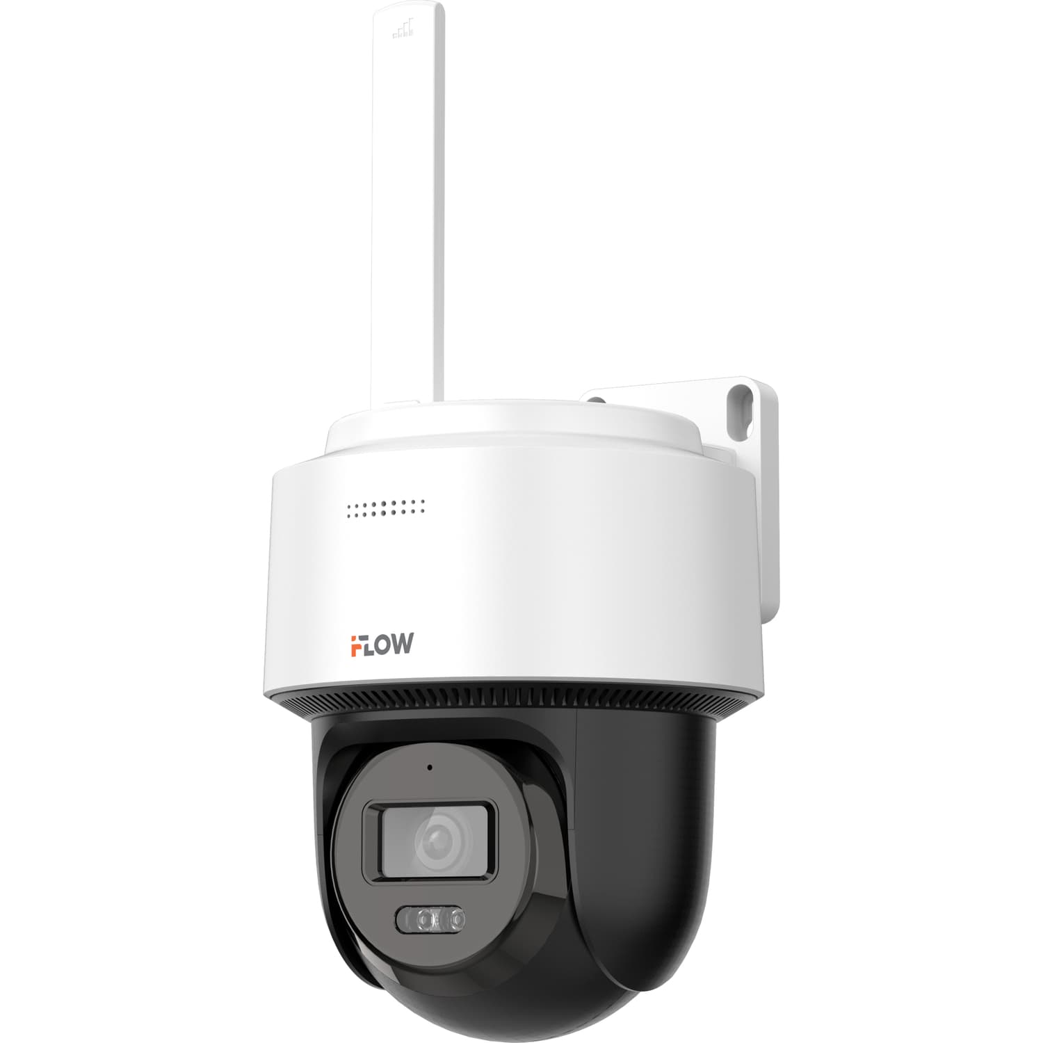4Мп поворотная IP-камера с гибридной Smart-подсветкой до 30м и WiFi, 1/3 CMOS, объектив 2.8мм, угол 94, мех ИК-фильтр, 0.01лк@F2.0, H.265/H.264/MJPEG, двойной поток, 2560 1440 @20к/с, DWDR HLC BLC 3D DNR, ИК-подсветка и подсветка белым светом до 30м,  авто