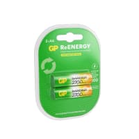 Перезаряжаемые аккумуляторы GP ReEnergy 270AAHC AA, емкость 2650 мАч - 2 шт. в клемшеле - фото 3