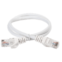 ITK Коммутационный шнур кат. 6 UTP PVC 5м белый - фото 2