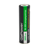 Аккумулятор бытовой GoPower HR6 AA BL2 NI-MH 1800mAh (2/20/240) блистер (2 шт.) - фото 3