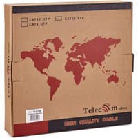 Патчкорд/ Патчкорд литой "Telecom" UTP кат.5е 30,0м серый - фото 15