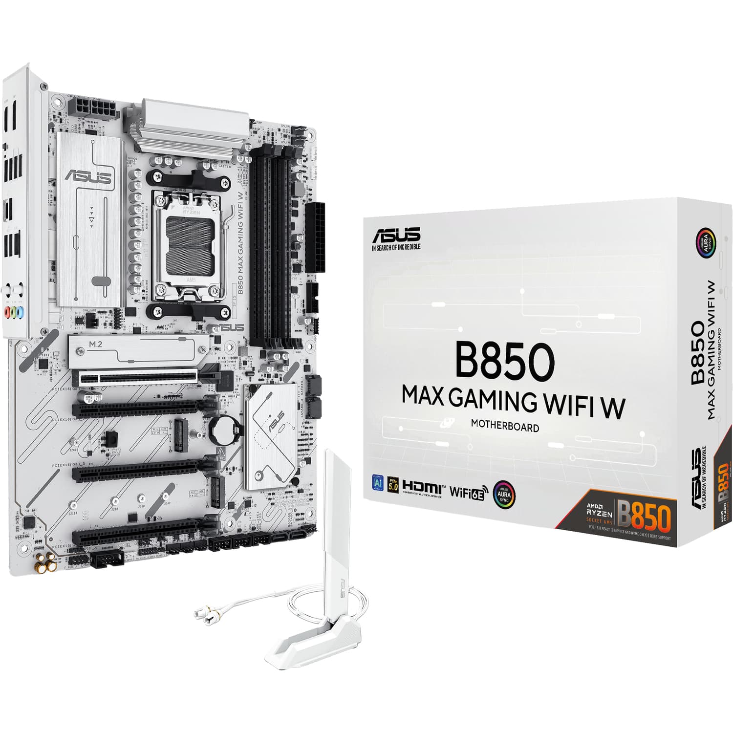 Материнская плата/ B850 MAX GAMING WIFI W