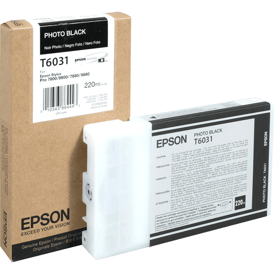Картридж/ Epson I/C SP-7880/9880 220ml Photo Black