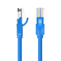 Патч-корд Vention прямой UTP cat.6, RJ45 - 3м. Синий - фото 6