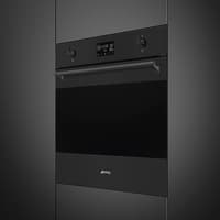 Духовой шкаф Smeg/ Духовой шкаф Smeg, 11 функций, СВЧ, пар, очистка паром, дисплей, сенсорное управление, термощуп, таймер, 4 стекла в дверце, полезный объем 68 л, цвет черный - фото 12