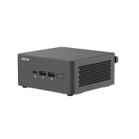платформа для ПК/ Nettop ASUS NUC Model: NUC15CRH, Intel® Core™ 3 Processor 100U, 2xDDR5-5600 SO-DIMM supp, Intel® Graphics, Wi-Fi 7, BT v5.4, 3xUSB 3.2 Gen2, 1xUSB 2.0, 1xUSB 3.2 Gen2 Type-C + 2xT-bolt (incl. DP 2.1 and USB4), 2xHDMI 2.1, 1xRJ45 LAN, 1xDC-in, Supp:128GB~8TB M.2 2280 NVMe™PCIe®5.0 x 4 SSD or 128GB~8TB M.2 2280 NVMe™PCIe®4.0x4 SSD+128GB~2TB M.2 2242 NVMe™PCIe®4.0x4 SSD, 19VDC, 6.32A, 120W Adapter, W/O OS, ASUS LOGO, Black - фото 7