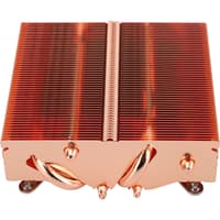 Кулер для процессора/ CPU Cooler Thermalright AXP-90 X53 Full (4-pin PWM, 38mm, Cu/Cu, 4x6mm, 1x92mm, 42.58CFM, 22.4dBA, 2700RPM, S: 1851/1700/1200/115X, AM5/AM4, orange, red) - фото 8