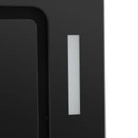 ВЫТЯЖКА HOMSair CROСUS PUSH 52 Glass Black/ полновстраиваемая, кнопочное управление, 3 скорости, 850 м3/ч, до 30 м2, 53 дБ, угольный фильтр CF02X - 2 шт, ШхВхД: 518х191х290 мм, черный цвет - фото 13