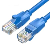 Патч-корд Vention прямой UTP cat.6, RJ45 - 3м. Синий - фото 7