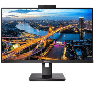 Монитор Philips 27" 275B1H/01, 16:9, IPS, QHD, 4ms, 350cd, 75Hz, DVI, HDMI, DP, USB, CAM, SPK, HAS - фото 2