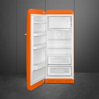 Холодильник SMEG/ Холодильник SMEG, отдельностоящий, стиль 50-х, однокамерный, внутренняя морозильная камера, объем 270 л, инверторный компрессор, энергоэффективность С, цвет оранжевый - фото 4