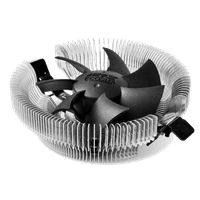 E80 - Вентилятор для процессора PCCooler E80 TDP 65W, вентилятор 80мм, 2200RPM, 22dBa, 775/115X/AM2/2+/AM3/3+/AM4/FM1/FM2/754/939/940 Черный - фото 2