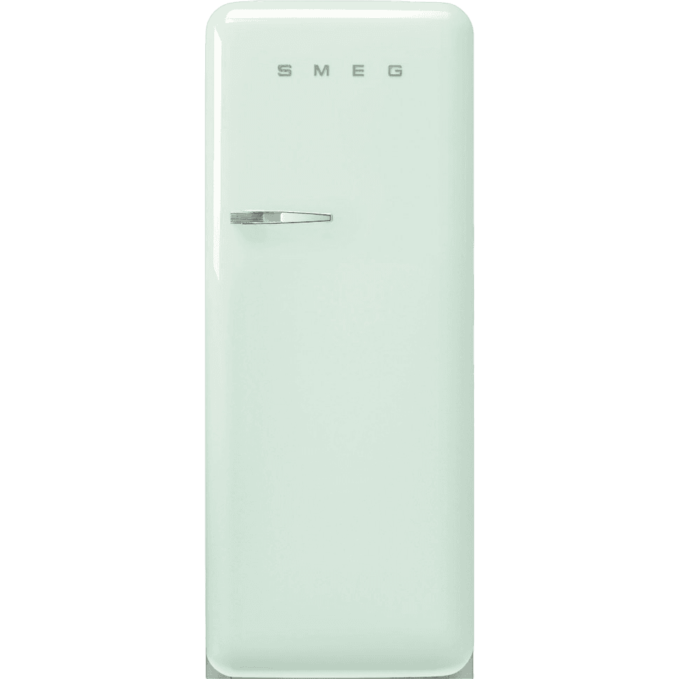 Холодильник SMEG/ Холодильник SMEG, отдельностоящий, стиль 50-х, однокамерный, внутренняя морозильная камера, объем 270 л, инверторный компрессор, энергоэффективность С, цвет пастельный зеленый