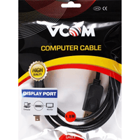 Кабель Mini DisplayPort (M) - DisplayPort (M), 1.8м, VCOM CG682-1.8M - фото 13