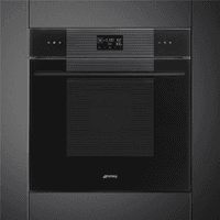 Встраиваемые электрические духовки SMEG/ Многофункциональный духовой шкаф, комбинированный с микроволновой печью, 60 см, 11 функций, Deep Black (чёрное стекло). Класс энергопотребления А+ - фото 4