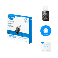 Сетевой адаптер Wi-Fi Cudy WU1300S AC1300 USB 3.0 (ант.внутр.) 1ант. - фото 8