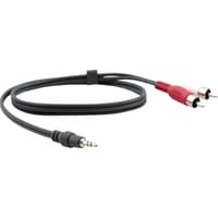 Кабель 3.5mm Audio на 2 RCA (Вилка - Вилки), 1,8 м - фото 1