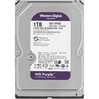 Жесткий диск WD SATA-III 1TB WD11PURZ Surveillance Purple (5400rpm) 64Mb 3.5" - фото 2