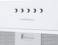 ВЫТЯЖКА MAUNFELD CROSBY SINGL 60 WHITE/ Полновстраиваемая, 60см, 850 м3, кнопочное управление, LED, площадь кухни до 30м2, опция: угольный фильтр CF140C-2шт, белая - фото 17