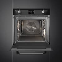Встраиваемый духовой шкаф SMEG/ Многофункциональный духовой шкаф с пароувлажнением и пиролизом, 60 см, 12 функций, цвет чёрный, Victoria - фото 9