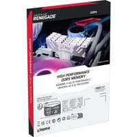 Память оперативная/ Kingston 64GB 6400MT/s DDR5 CL32 DIMM (Kit of 2) FURY Renegade White XMP - фото 9
