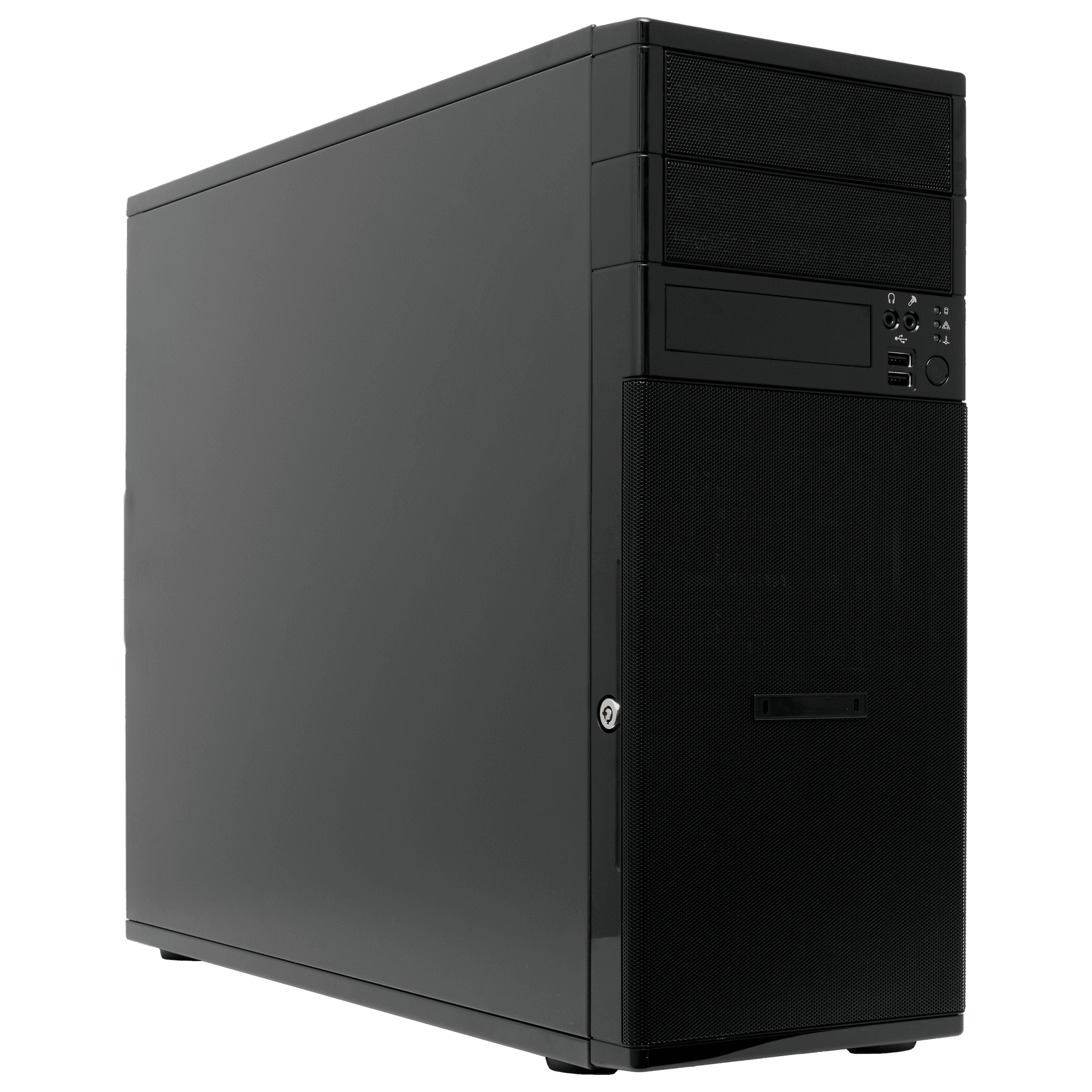 Серверный корпус/ 4-trays Workstation Chassis 2 x 5.25" drive bays 4 x 3.5" swappable HDD trays; 4-port 6 Gbps SAS/ SATA to SATA HDD; no PSU onboard (AC-PS7500 optional)