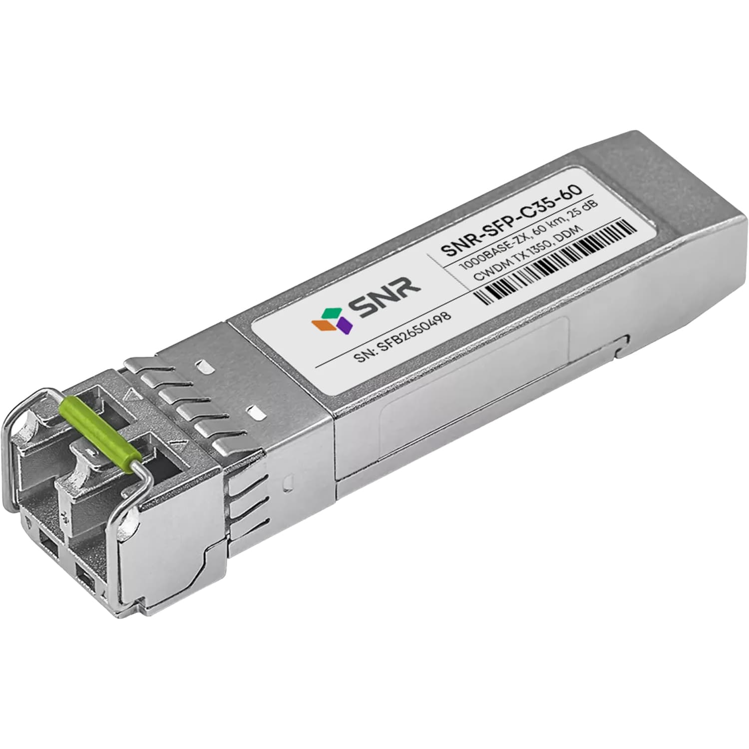 SNR SNR-SFP-C35-60 Модуль SFP CWDM оптический, дальность до 60км (25dB), 1350нм