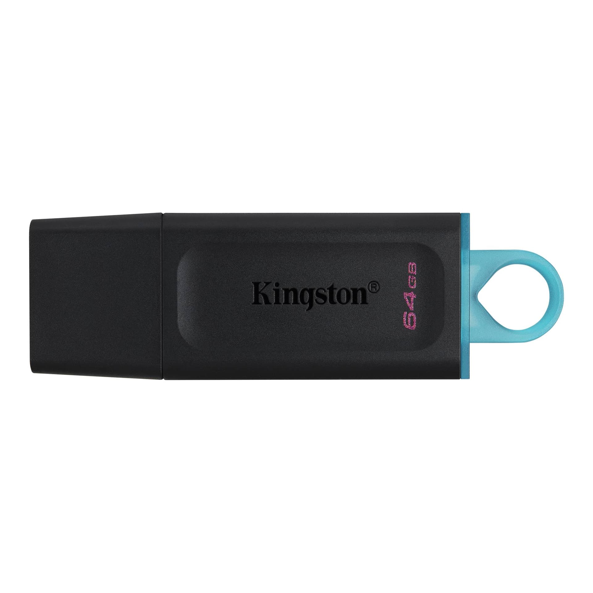 Флэш USB Kingston 64GB USB3.2 Gen 1 DataTraveler Exodia (Black + Teal)/ Kingston 64GB USB3.2 Gen 1 DataTraveler Exodia (Black + Teal)