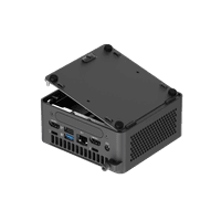 платформа для ПК/ Nettop ASUS NUC Model: NUC15CRH, Intel® Core™ 3 Processor 100U, 2xDDR5-5600 SO-DIMM supp, Intel® Graphics, Wi-Fi 7, BT v5.4, 3xUSB 3.2 Gen2, 1xUSB 2.0, 1xUSB 3.2 Gen2 Type-C + 2xT-bolt (incl. DP 2.1 and USB4), 2xHDMI 2.1, 1xRJ45 LAN, 1xDC-in, Supp:128GB~8TB M.2 2280 NVMe™PCIe®5.0 x 4 SSD or 128GB~8TB M.2 2280 NVMe™PCIe®4.0x4 SSD+128GB~2TB M.2 2242 NVMe™PCIe®4.0x4 SSD, 19VDC, 6.32A, 120W Adapter, W/O OS, ASUS LOGO, Black - фото 22
