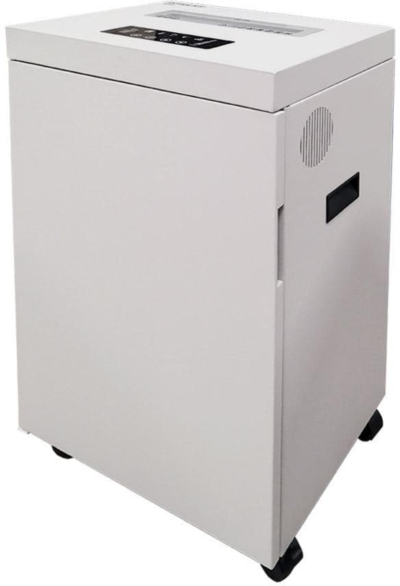 Шредер Office Kit S500 0,8x2 (секр.P-7) фрагменты 7 лист. 50 л, скобы/пл.карты/CD