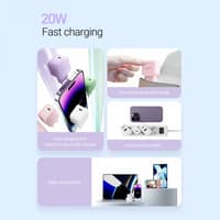 Сетевое зарядное устройство Vention на 1 порт USB С 20W Зелёный, шт. - фото 5