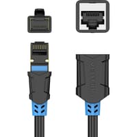 Патч-корд удлинитель Vention прямой SSTP cat.6, RJ45 - 1.5м. Черный - фото 3
