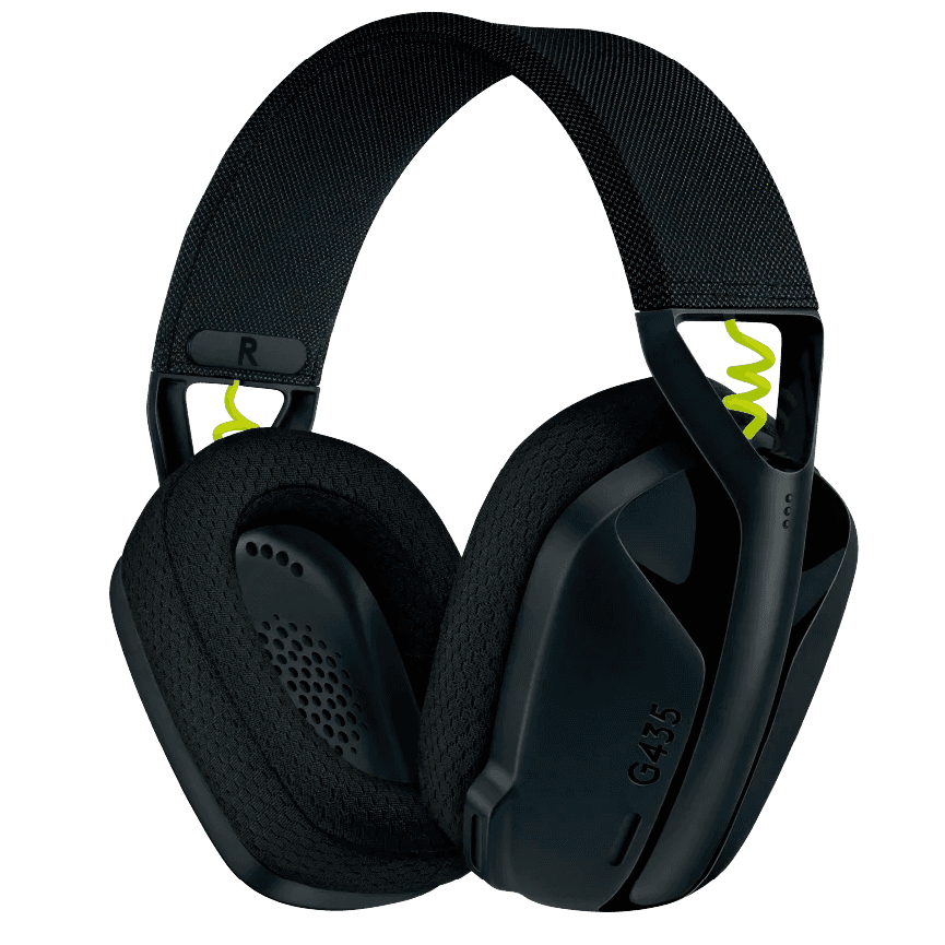 Гарнитура/ Logitech Headset G435 LIGHTSPEED Wireless Gaming BLACK- Retail