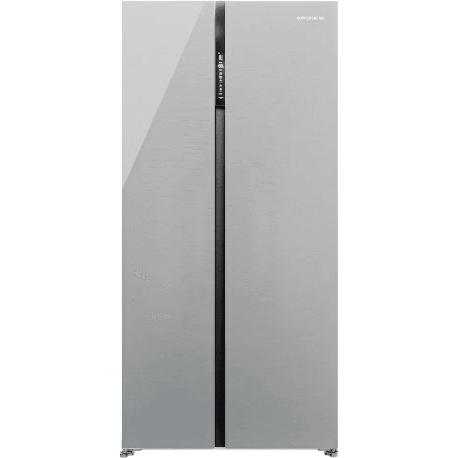 Холодильник Kuppersberg/ KITCHEN RETAIL / Отдельностоящии холодильник Side-by-Side, Габариты (ШxВxГ): 91.1х191.2х60 см, полезный объем хол. камеры: 294 л, электронное управление, Светодиодное освещение, Антибактериальный пластик, система NО FROST, цвет: серебристый