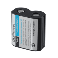 Батарейка/ Батарейка GoPower CR-P2 BL1 Lithium 6V (6204) (1/12/144) (1 шт.) - фото 2