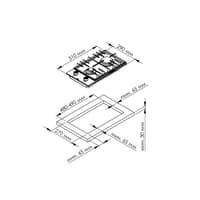 Газовая варочная панель Kuppersberg TG 38 B - фото 10